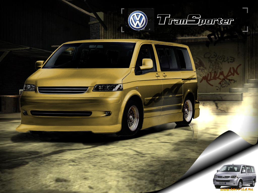 volkswagen, transporter, virtual, 